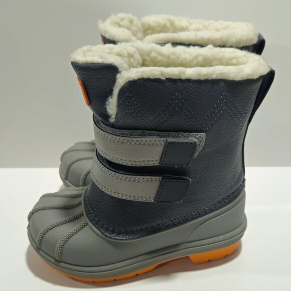 Cat & Jack Toddler Duck Boots | Size 7 | Faux Fur Lined Thermolite - Picture 2 of 9